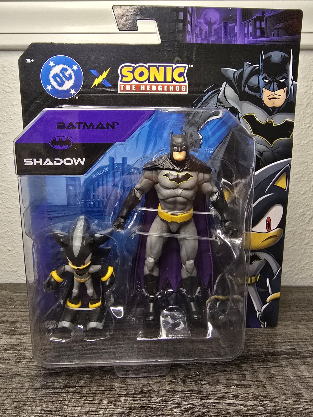 Sonic the Hedgehog x DC Batman & Shadow Figure